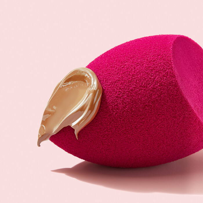 Beauty Blender with Makeup